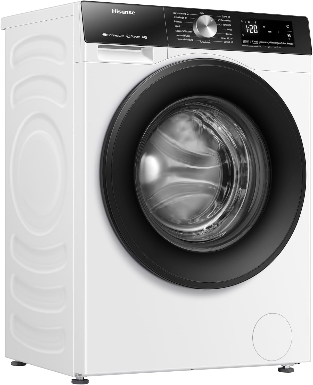 Lave-linge frontal hisense WF3S8043BW3