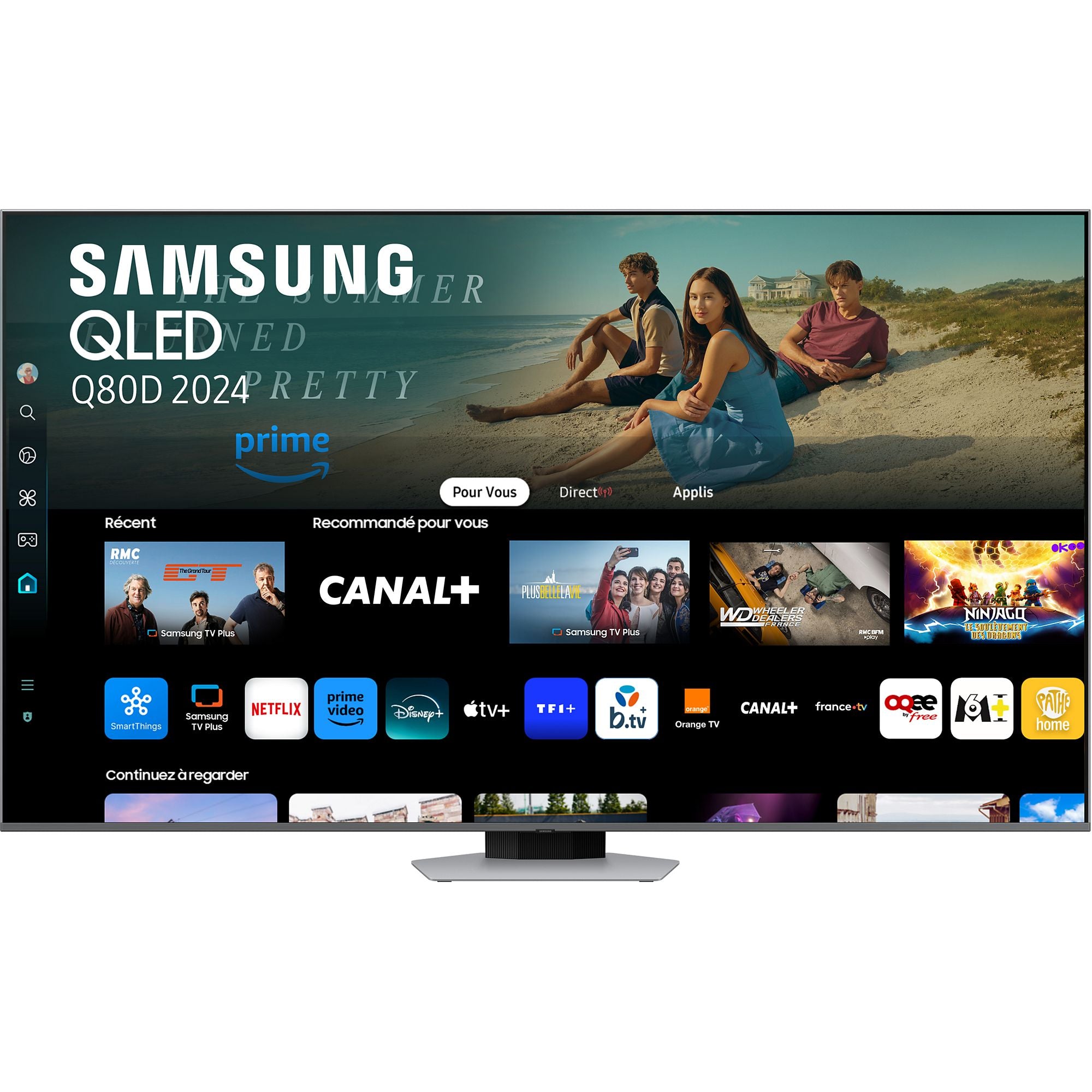 TV QLED Samsung 4K UHD AI Smart TV 2024