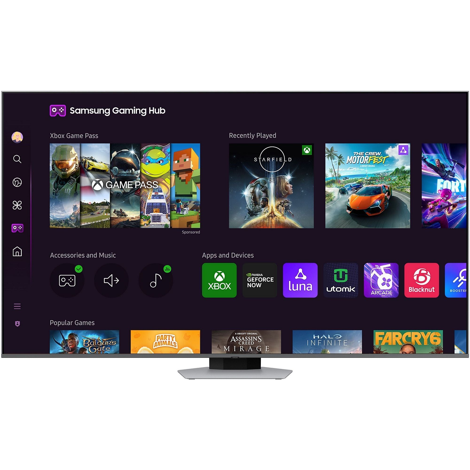 TV QLED Samsung 4K UHD AI Smart TV 2024